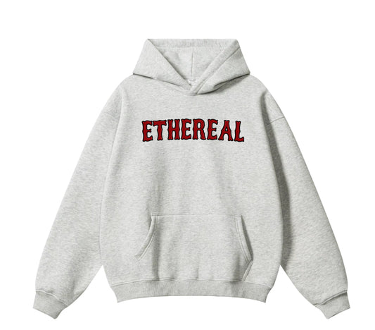 GREY "ETHEREAL" HOODIE